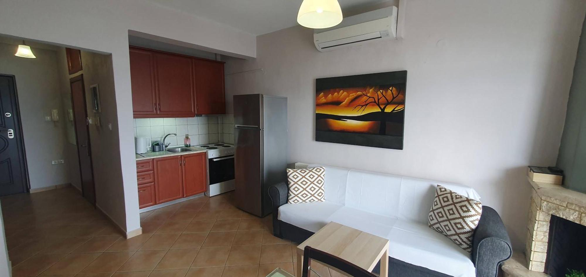 Θέα Μπροστά Στη Θάλασσα Apartman Néa Péramos Kültér fotó